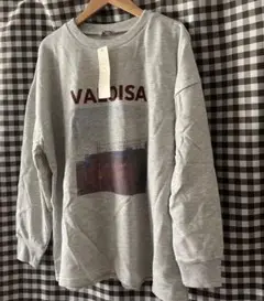 サマンサモスモス　ミニ裏毛 グレー スウェットカットソー　新品
