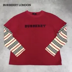 BURBERRY LONDON レイヤード カットソー バーバリー ボーダーのサムネイル