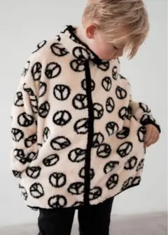 【新品】another fox PEACE SIGN FLUFFY 2-3y