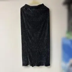 着用一回のみ美品！DISCOAT ストライプ柄 ロングスカート Fサイズ