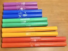 BOOMWHACKERS 도레미 파이프 8개 세트 타악기