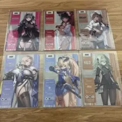 勝利の女神NIKKE メタリックパスコレクション　6枚セット