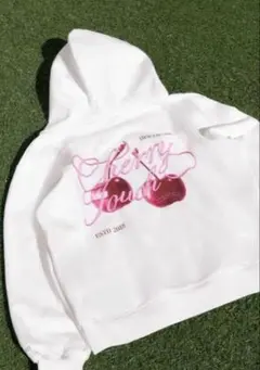 Herlipto ノベルティ　Cherry Hoodie フーディー パーカーのサムネイル