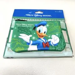 東京ディズニーリゾート　パークチケットデザインポーチ　ドナルド
