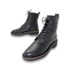 LANVIN en Bleu レースアップブーツ サイドジップ 23㎝ BLKのサムネイル