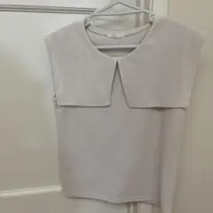 襟付きノースリーブ