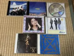 X Japan他邦楽 CD アルバム 6枚セット まとめ売り　(熊本支援)