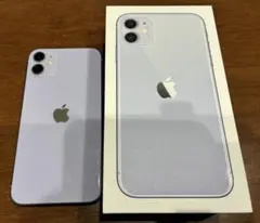 Apple iPhone11 128GB パープル(箱あり)