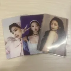 Blackpink シーグリジェニちゃんトレカ3枚セット