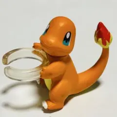 【ミニリング】　ヒトカゲ　ポケモン　指人形　ソフビ　全国版　初代　レトロ