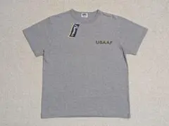 新品未使用 Pherrow's フェローズ 刺繍 Tシャツ 杢グレー 日本製 Mのサムネイル