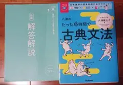八澤のたった6時間で古典文法