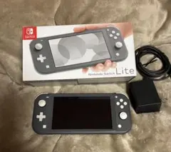 数回程度使用のみ】 極美品 ニンテンドースイッチライト グレー 任天堂