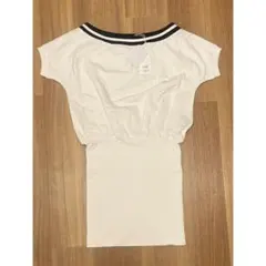 新品　ジェイダ　GYDA ラインオフショルドルマンドッキングワンピース　タイト