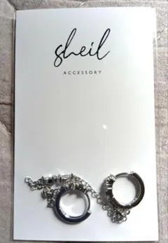 シルバー フープピアス（金属アレルギー対応）