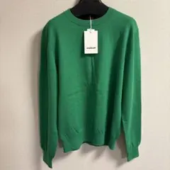 CABaN コットンカシミヤ プレーンクルーネックプルオーバー