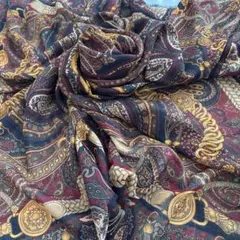 ETRO ペイズリー柄 大判シルクストール 美品 - メルカリ