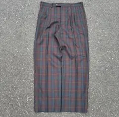 90sチェックスラックス