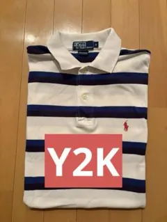 90’s Polo by Ralph Lauren ボーダーポロシャツ y2k