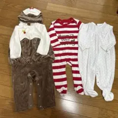 ロンパース3点セット