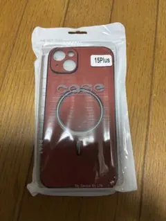 新品　MagSafe対応　レザー調iPhone15 Plus ケース