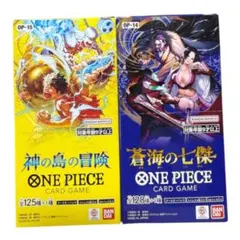 【新品未開封】ワンピースカードゲーム 蒼海の七傑 神の島の冒険セット　テープ付き