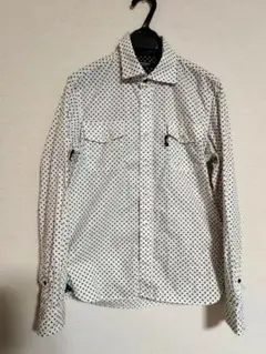 BIANERO ビアネロ 星柄シャツ サイズ46