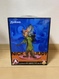 Happyくじ ズートピア ニック＆ジュディ セルフィーフィギュア