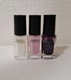 NAIL HOLIC ネイルカラー 3色セット