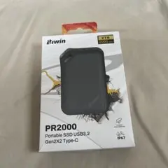 iwin PR2000 2TB ポータブルSSD