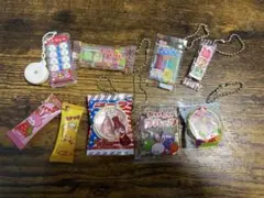 共親製菓5種 フエラムネ 駄菓子系 ミニチャーム ガチャ まとめ売り