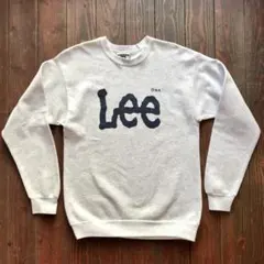 Lee ライトグレー杢 クルーネックスウェット made in USA Mサイズ