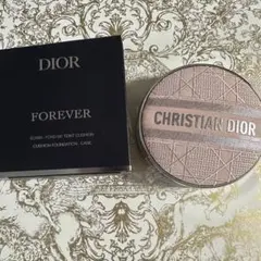 DIOR　ディオールスキン フォーエヴァー クッション ケース　ピンク　数量限定