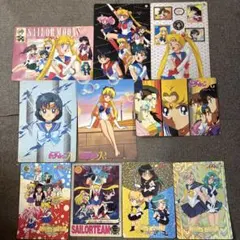 セーラームーン ジャンボカード、下敷きセット