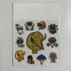 なめこ栽培キットシール キラキラシール