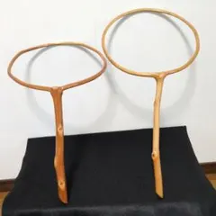 鮎用タモ枠天然木モロ 希少 美品 天然木 タモ枠 玉枠 渓流ダモ 鮎タモ 釣り用品 ハンドメイド