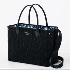 ANNA SUI miniリバーシブルで使えるロゴキルトなトートバッグのサムネイル