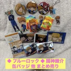 ◆ ブルーロック ◆ 國神錬介 缶バッジ 他 まとめ売り