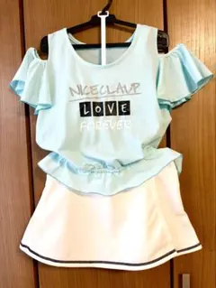 NICE CLAUP子供水着4点セット