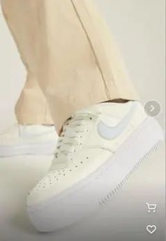 新品　ナイキ コート ビジョン アルタ シューズ DZ5394-106 Sail