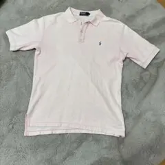 Polo by Ralph Lauren ピンク ポロシャツ Lサイズ
