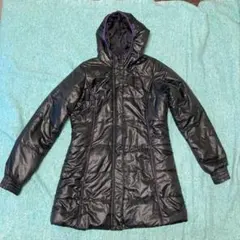 puma フード付き黒ダウンジャケット