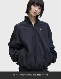 ヒロ様専用 Fred Perry ナイロンジャケット 黒 - メルカリ