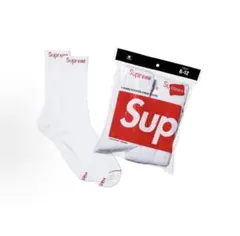 Supreme Hanes 1Pairs Cushion Crew Socks