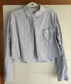 クロップドシャツ 長袖