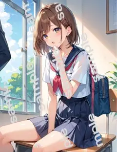 アートポスター ★オリジナル★A４アニメファンアート A4 ポスター イラスト