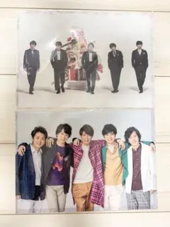 ARASHI 5x20周年記念クリアファイル集合2枚セット