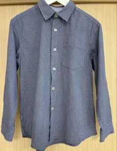 TOMMY HILFIGR トミーヒルフィガー長袖シャツM（8-10）チェック柄