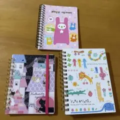 キャラクター メモ帳 3点セット