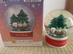 【未使用！未開封！】ちいかわ クリスマスツリー & スノードームセット 新品未開封 ちいかわ エニマイくじ セット ラストワン付き